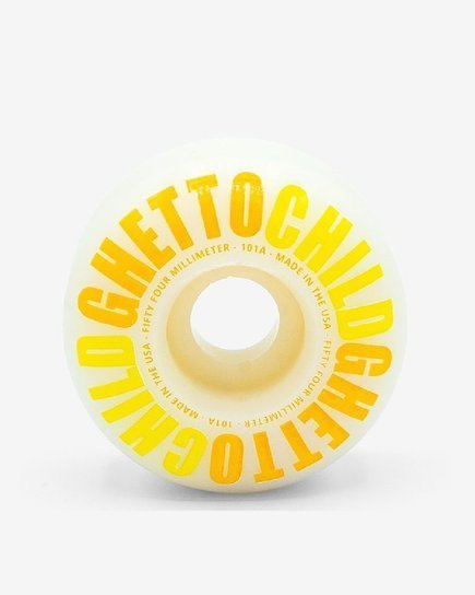 Ghetto Child Räder - Klassisches Logo (Gelb/Orange)