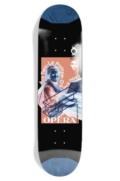 Deck Opera - Le Pompe Pop Slick (schwarz/blau)