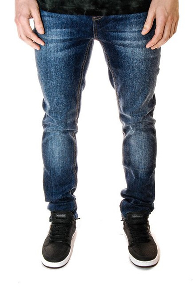 Etnies Hosen - E1 Slim Denim (Medium Vintage Wash)