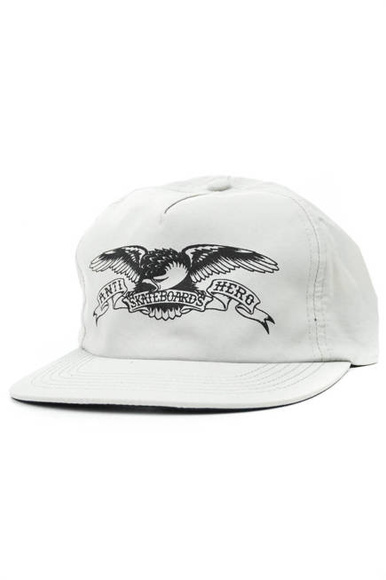 Antihero Baseballkappe - Basic Eagle (hellgrau)