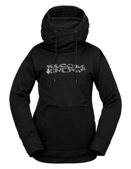 Volcom Damen Snowboard Sweatshirt - Riding Hydro P/O (schwarz)