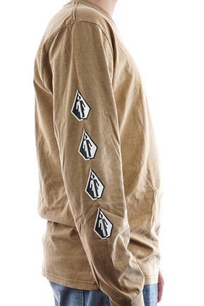 Volcom X Girl Skateboards Longsleeve - Tödliches Mädchen Sand Dune