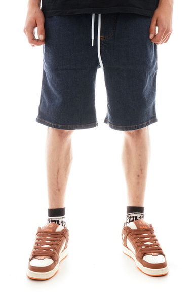 Elade Shorts - aufgesetzte blaue Denim-Shorts