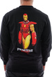 Longsleeve Primitive - Iron Man schwarz