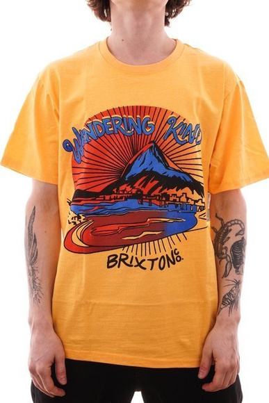 T-shirt BRIXTON - Gondel x Stt (gold)