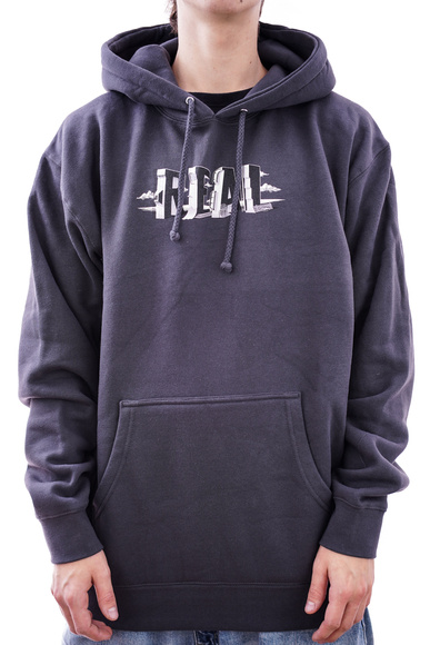 Sweatshirt Real - EMB Pullover (anthrazit/mehrfarbig)