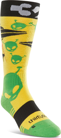 Thirty Two - TM Merino Socken (schwarz/kohlefarben)