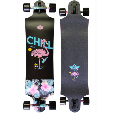 Longboard Dusters California - Chill Drop Down 38" (schwarz)