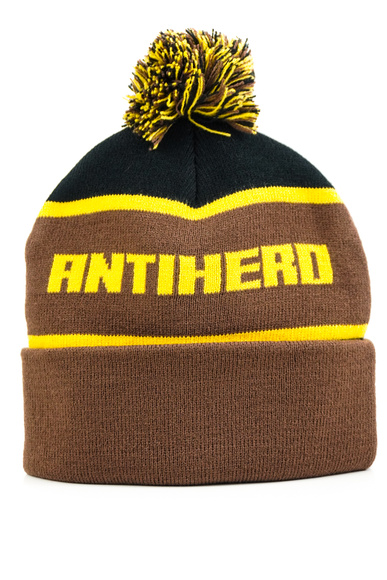 Anti Hero Mütze - Schwarz Hero Pom multi