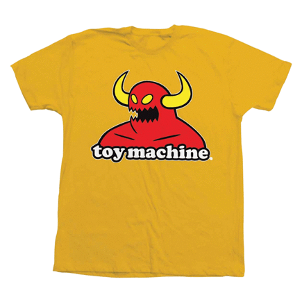 Toy Machine Kinder-T-Shirt - Monster Youth (gold)