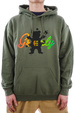 Etnies Sweatshirt - Grizzly (militärisch)