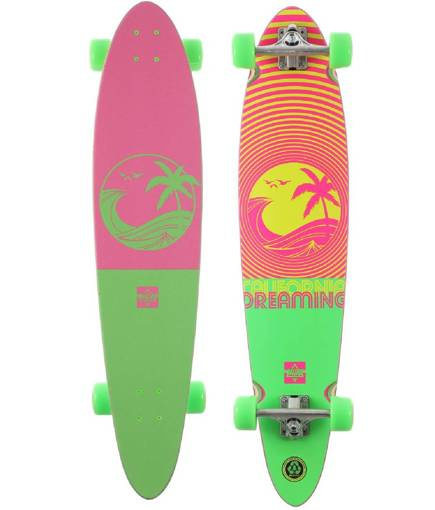 Longboard Dusters California - Träumen 4.0" (neongrün)
