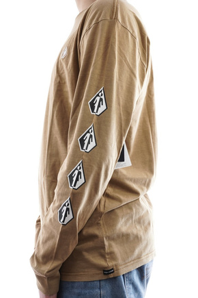 Volcom X Girl Skateboards Longsleeve - Tödliches Mädchen Sand Dune