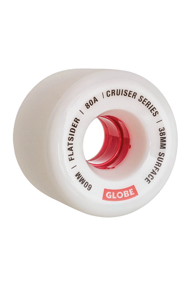 Globus - Flatsider Cruiser Rad (weiß/rot)