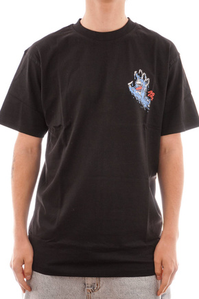 T-Shirt Santa Cruz -Schmelzende Hand (schwarz)