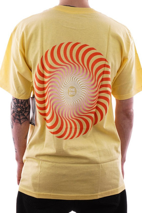 Spitfire T-Shirt - Classic Swirl Fade banana
