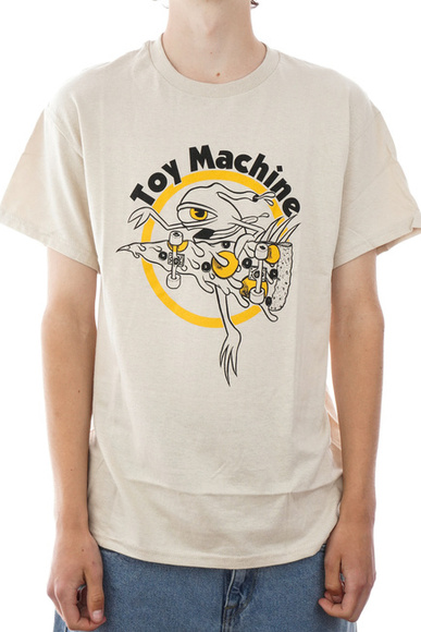 Spielzeugmaschinen-T-Shirt - Pizza (Sand)
