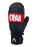Crab Grab Snowboard Handschuhe - Punch Mitt (navi und rot)