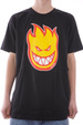 Kinder-T-Shirt Spitfire - BigHead (schwarz/gold/rot)