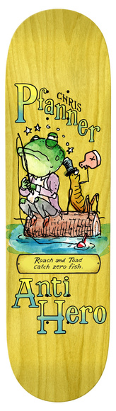 Deck Antihero - Pfanner Rotauge und Kröte