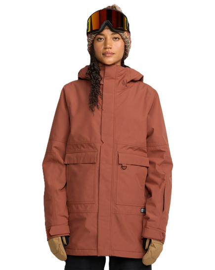 Volcom Damen Snowboard Jacke - Stoney Shadow Ins (Efeu)