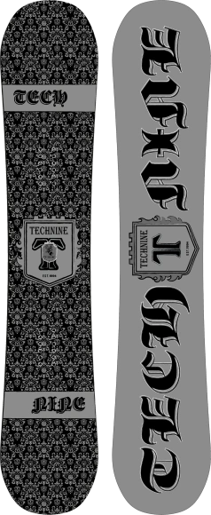 Slash Snowboard - Glücklicher Ort