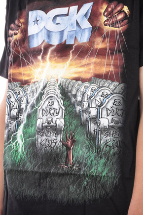 DGK-T-Shirt - To The Grave (schwarz)
