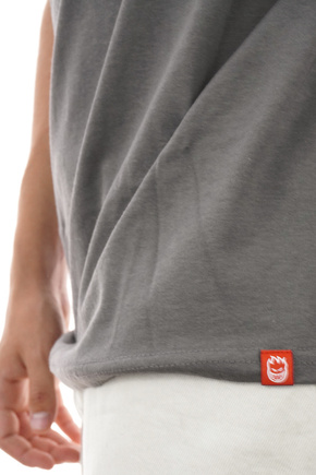 Spitfire T-Shirt - Yin Yang (anthrazit/schwarz/rot)