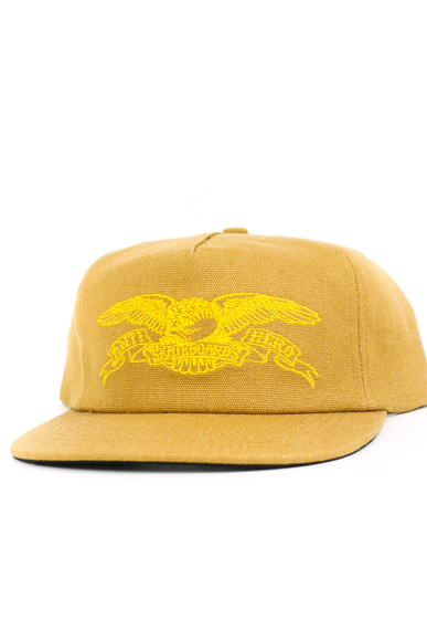 Antihero Baseballmütze - Basic Eagle (braun/gold)