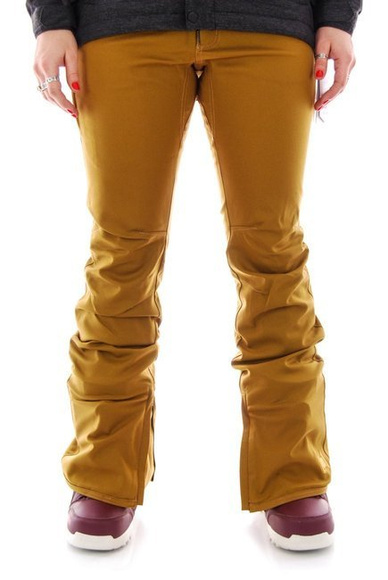 Damen-Snowboardhose L1 Premium Goods - Heartbreaker Twill tabacco