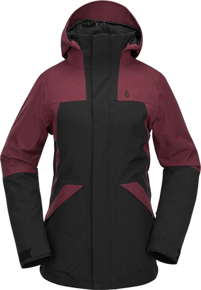 Volcom Damen Snowboard Jacke - Shelter 3D Stretch (bordeauxrot)