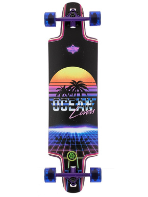 Longboard Dusters California - Ocean Lovers 36" (lila)