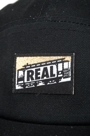 Real - Camper Tough Threads Baseballmütze (schwarz)