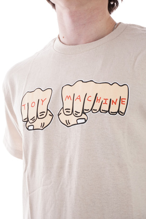 Toy Machine T-Shirt - Fäuste T-Shirt (sand)