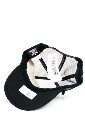Thrasher Baseballkappe - Metal Trucker (schwarz/weiß/schwarz)