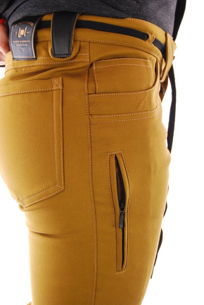 Damen-Snowboardhose L1 Premium Goods - Heartbreaker Twill tabacco