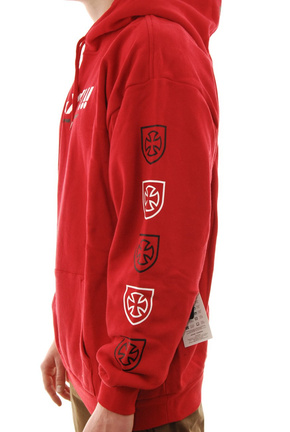 Brixton x Independent Sweatshirt - Glänzend rot 