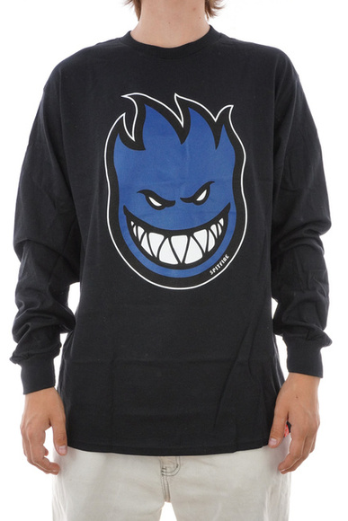 Spitfire Longsleeve - Bighead Fill T(schwarz/navy/weiß)