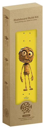 Push - Sperrholz Guy InComplete Platte (blau)