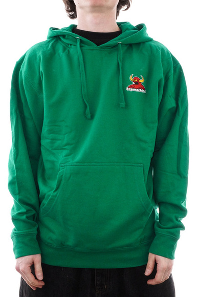 Toy Machine Sweatshirt - Gesticktes Monster (kelly)