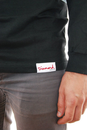 Longsleeve Diamond Supply Co. - Bulldogs Schwarz