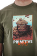 Primitive x Marvel t-shirt - Thing militärisch grün