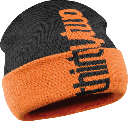 Thirty Two Wintermütze - Double Overlap Beanie (orange/schwarz)