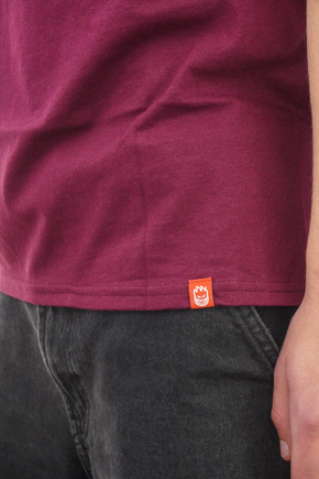 Spitfire T-Shirt - Lil Big Head (kastanienbraun/gold)