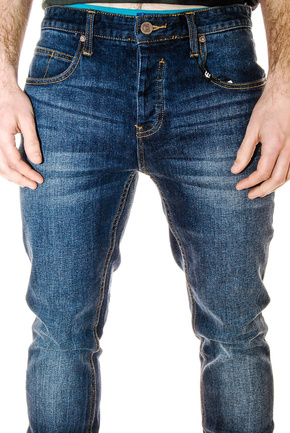 Etnies Hosen - E1 Slim Denim (Medium Vintage Wash)