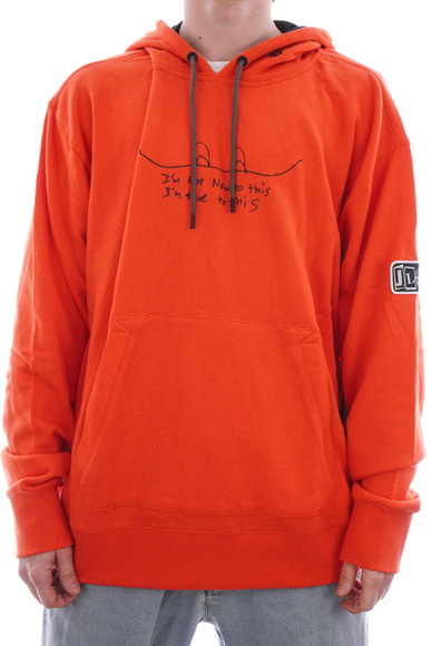 Volcom Snowboard Sweatshirt - Jla HD orange