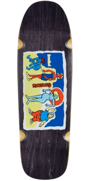 Deck Krooked - Gonz Family Affair Wheel Wells (schwarz)