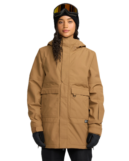 Volcom Damen Snowboard Jacke - Stoney Shadow Ins (Efeu)
