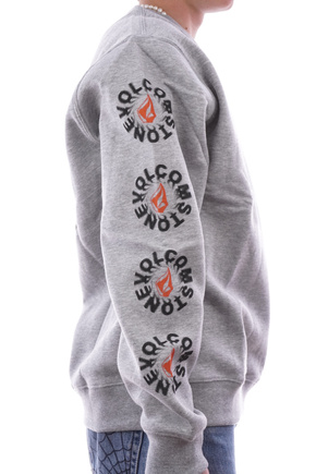 Volcom Sweatshirt - Catch 91 Crew Fleece (heather)