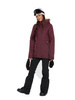 Damen Snowboard Jacke Volcom - WMN Shadow Ins (merlot)